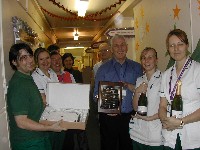 Wards and departments dress up for Christmas